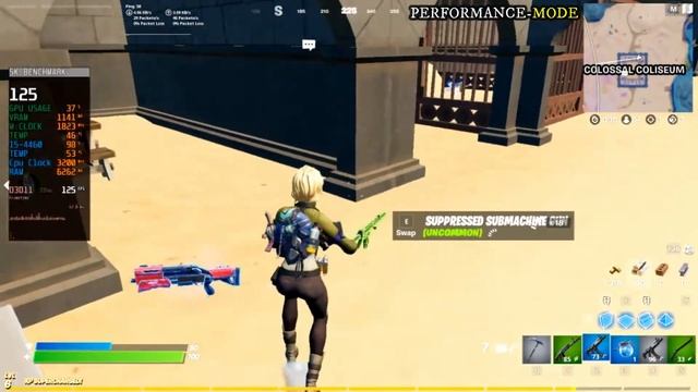 Fortnite Performance(Alpha) Mode | Nvidia GTX1050Ti 4GB | i5 4460 | 16GB Ram смотреть онлайн