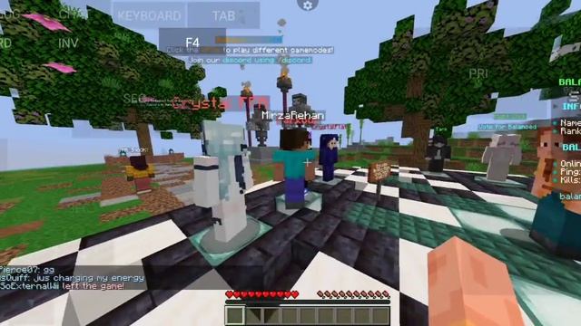 Minecraft best 2 PvP server crystal PvP java+bedrock cracked+premium join now free part 2 смотреть онлайн