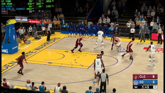 NBA 2K19 (GT 740M/GT 825M/GT 920M) [Medium] смотреть онлайн