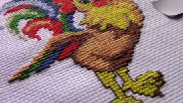 Вышивка своими руками/Подарок для новорождоного смотреть онлайн