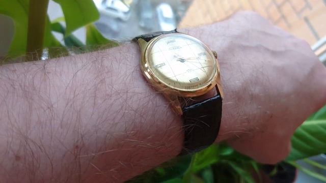 Ракета позолота Au20У,«Балтика»,21 камень,СССР смотреть онлайн