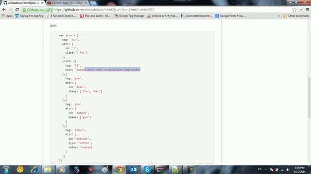 html2json json2html javascript jquery смотреть онлайн