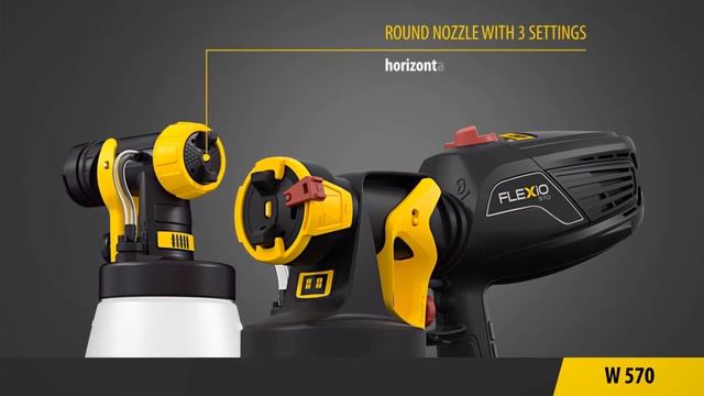 WAGNER Universal Sprayer W 570 FLEXiO - Product features (english) смотреть онлайн