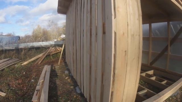 Каркасный односкатный гараж смотреть онлайн