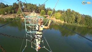 ЭКСТРИМ ДЕНЬ! ТАРЗАНКА через Реку! Экстремальный Веревочный ПАРК! Ярослава сделала ЭТО!