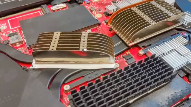 Усиление охлаждения Asus TUF Dash F15 (RTX 3060 95W) смотреть онлайн