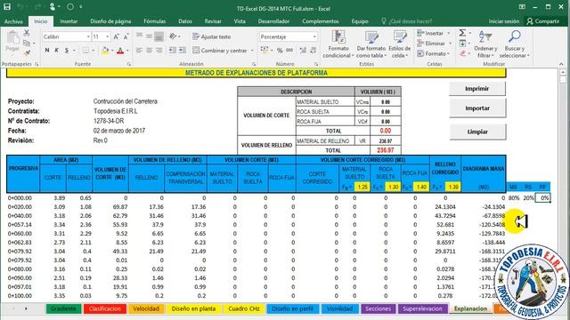 9.- Explanacion Movimiento de tierra con AutoCAD Civil 3D 2018 y TD Excel DG-2014 смотреть онлайн