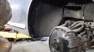 Ауди А6С5 Олроуд. Задний Пневмобалон монтаж демонтаж.