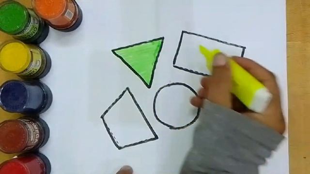 New Shapes Drawing, Learn Colors for Kids Toddler Learning Videos, @KidsFunLearning10 смотреть онлайн