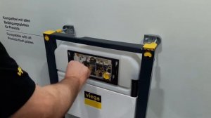 Viega Prevista настройка бачка инсталляции