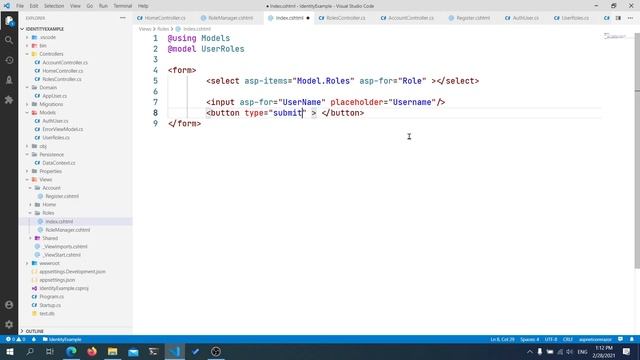 8- Assign specific user to specific role | ASP.NET Core Identity | asp.net core identity شرح смотреть онлайн
