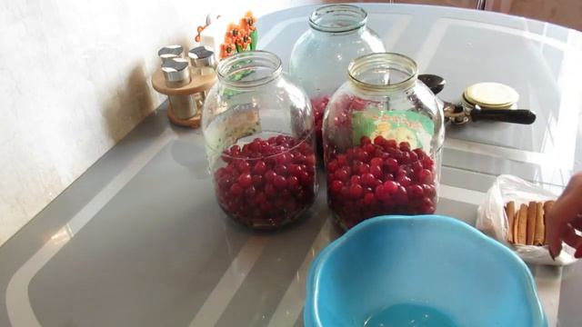 Компот из вишни на зиму смотреть онлайн