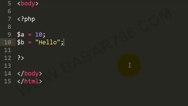 Php Class 3 - How to make Variables in urdu and Hindi смотреть онлайн