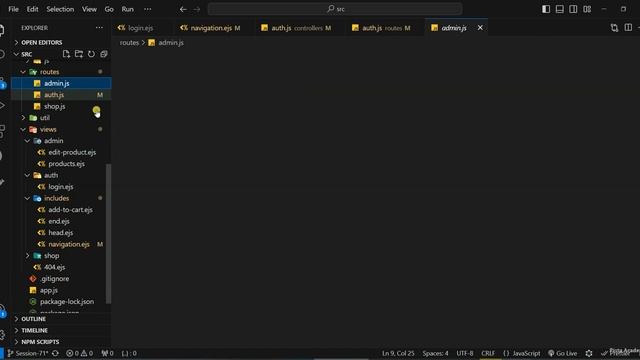 آموزش Node.js - جلسه هفتاد و دو смотреть онлайн