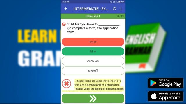 Learn English Grammar Exercise смотреть онлайн