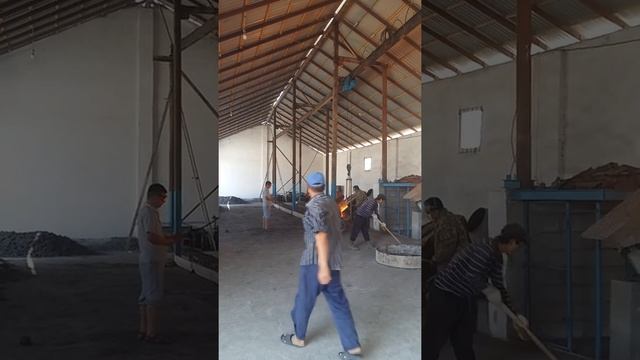 Процесс отливки чугуна смотреть онлайн