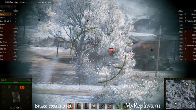 WOT: - Hetzer - 6 фрагов - смотреть онлайн