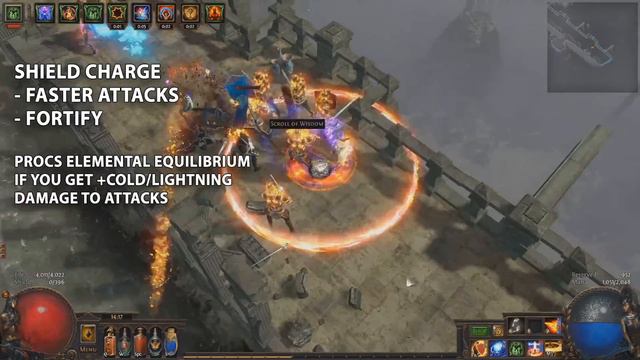 PATH of EXILE 3.0 Starter Build - Scorching Ray Inquisitor (Righteous Fire Mind Over Matter) смотреть онлайн