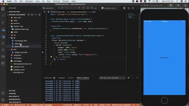 Flutter - How to create splash screen in Flutter смотреть онлайн