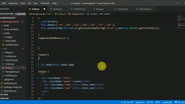 React Life Cycle (Mounting Phase) with Project смотреть онлайн
