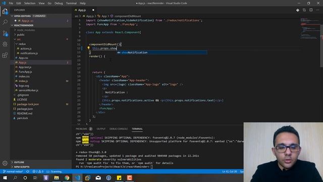 Asynchronous Actions by Redux-Thunk - Step to Step Redux-Thunk Tutorial смотреть онлайн