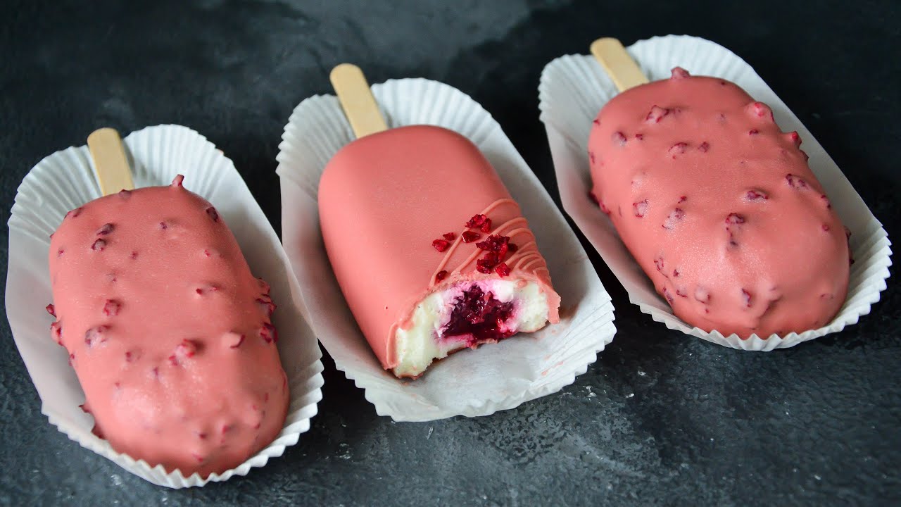 Эскимо - Чизкейк ☆ РЕЦЕПТ идеальной ГЛАЗУРИ!!!.mp4 смотреть онлайн