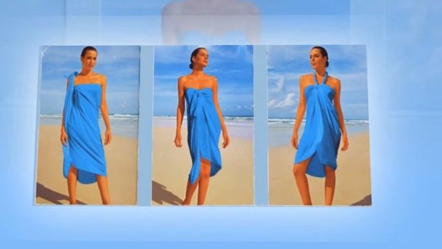 Как носить парео, как завязать парео смотреть онлайн