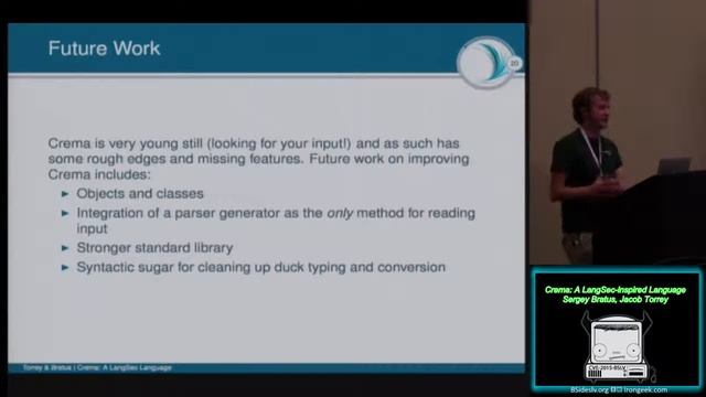 GT - Crema: A LangSec-inspired Language - Jacob Torrey & Sergey Bratus смотреть онлайн
