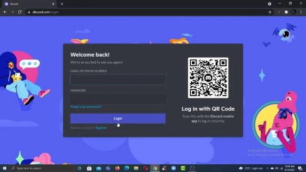 Discord QR Code Login | Login Discord on PC www.discord.com QR Login