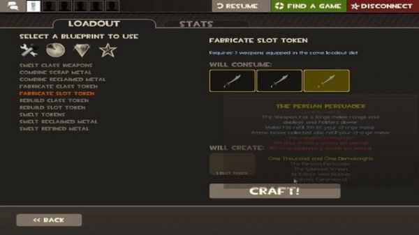 [TF2] КАК ОКУПИТЬСЯ С КРАФТА В ТФ2 \ Крафт оружия Тф2 / Крафт молота тф2 / Как получить рефов \ bru