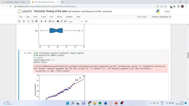 24. Normality Testing of the Data in Python || Dr. Dhaval Maheta смотреть онлайн