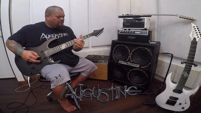 Solar Guitars - Comparison Video 2 Solar guitars my Custom and my Ibanez Prestige смотреть онлайн