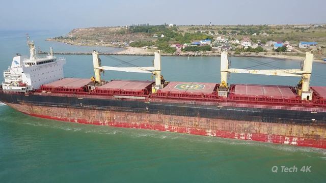 Сухогруз. WHITE FIN Bulk Carrier смотреть онлайн