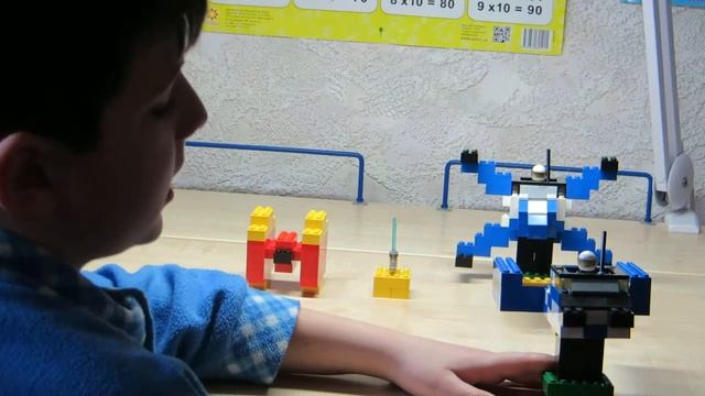 Поделки из лего. Как сделать стар ворс своими руками. смотреть онлайн