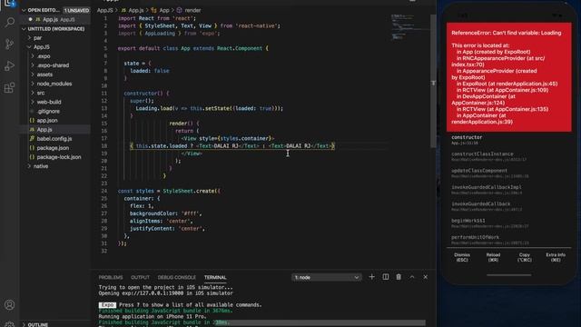 React native tutorial #05 loading screen animation смотреть онлайн