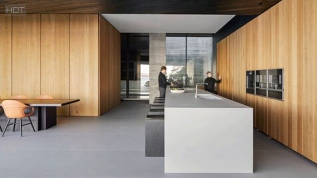 Contemporary modern house design with sturdy glass walls spanning the ocean смотреть онлайн