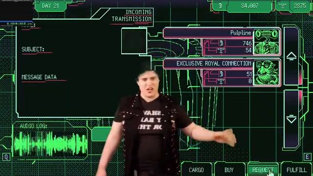 CAN you BEAT Space Warlord Organ Trading Simulator with the KINECT??? смотреть онлайн