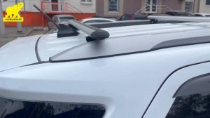 Багажник с креплениями для рейлингов Ford EcoSport.