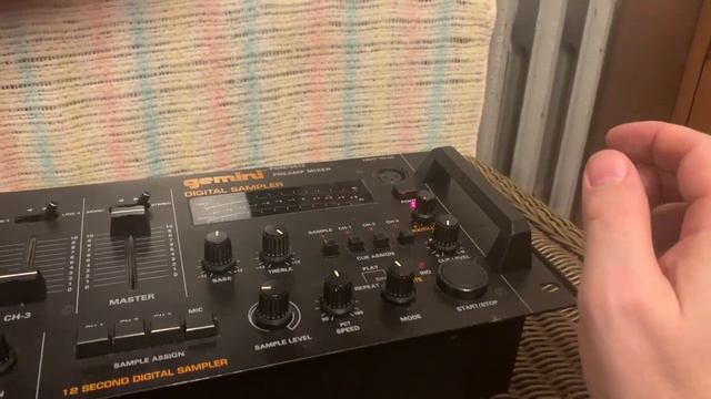 Vintage Gemini PDM-3012 Digital Sampler & PreAmp DJ Mixer Part 5 смотреть онлайн