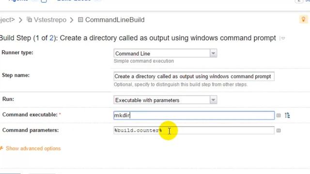 How to create command line build in TeamCity смотреть онлайн