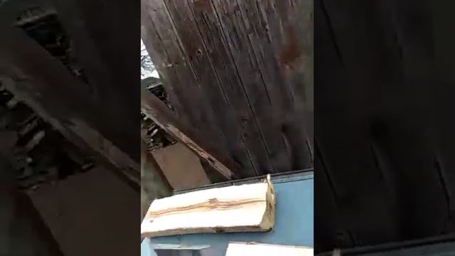 Реечный дровокол. Проба без двигателя смотреть онлайн