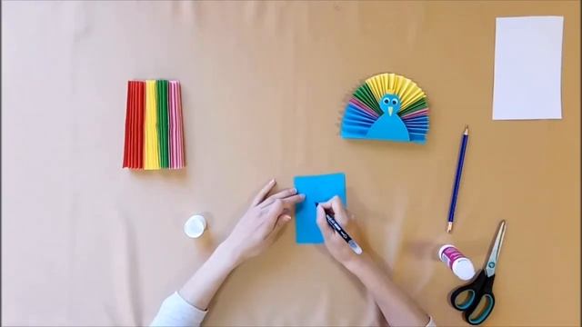 Мастер-класс. Павлин из бумаги смотреть онлайн