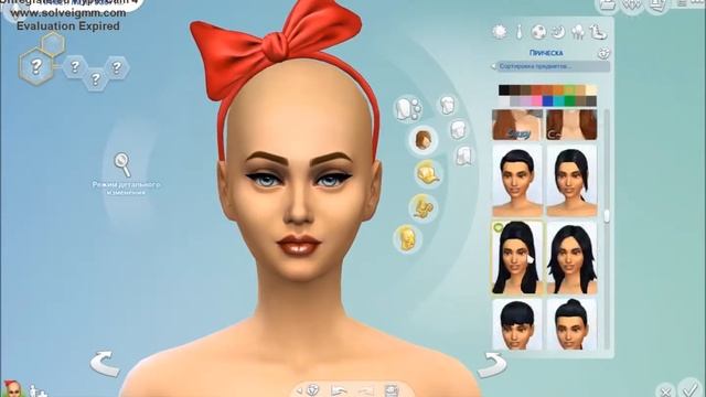 The sims 4: create a sim Надя Дорофеева (Время и стекло) смотреть онлайн