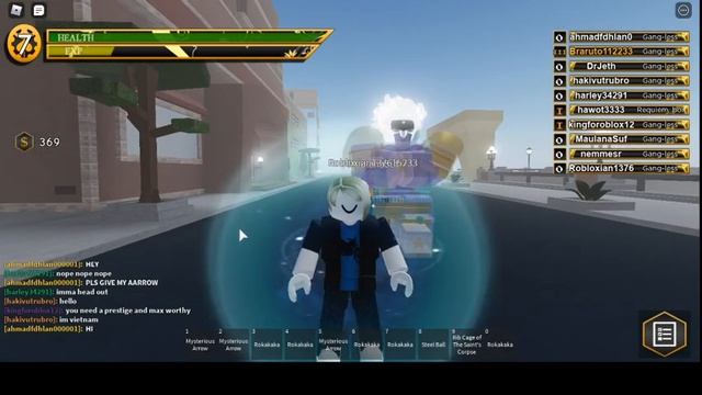 Your Bizarre Adventure Using The Requiem Arrow (ROBLOX) смотреть онлайн