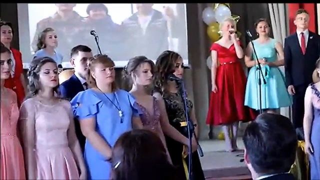 Песня для родителей от выпускников 11 класса 2019 года - Усть-Чарышская Пристань смотреть онлайн