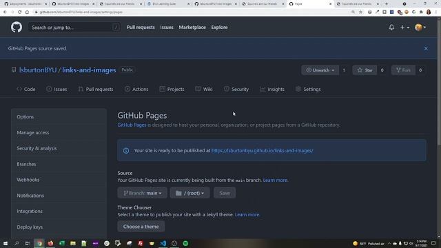 Publishing links and images assignment on Github смотреть онлайн