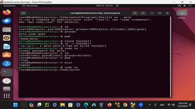LINUX: Grant ‘sudo’ access to a G.O.A.T смотреть онлайн