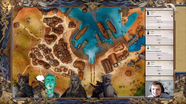 Pathfinder 2ed, Plunder & Peril, Глава 1: Переполох в Белой Лилии