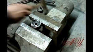 Изготовление корпусов для подшипников из водопроводной трубы