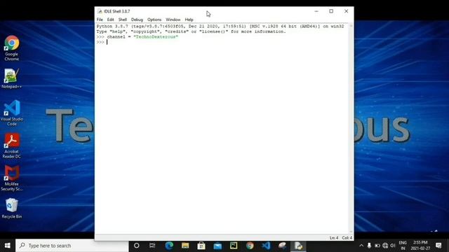 4.Variables in Python смотреть онлайн